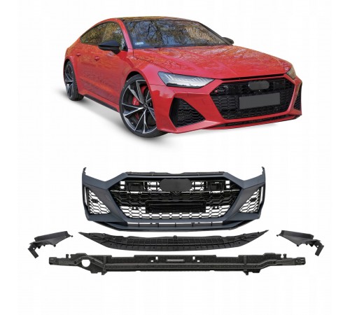 Audi RS7 stiliaus priekinis bamperis 2019+